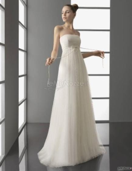 Abito da sposa scivolato