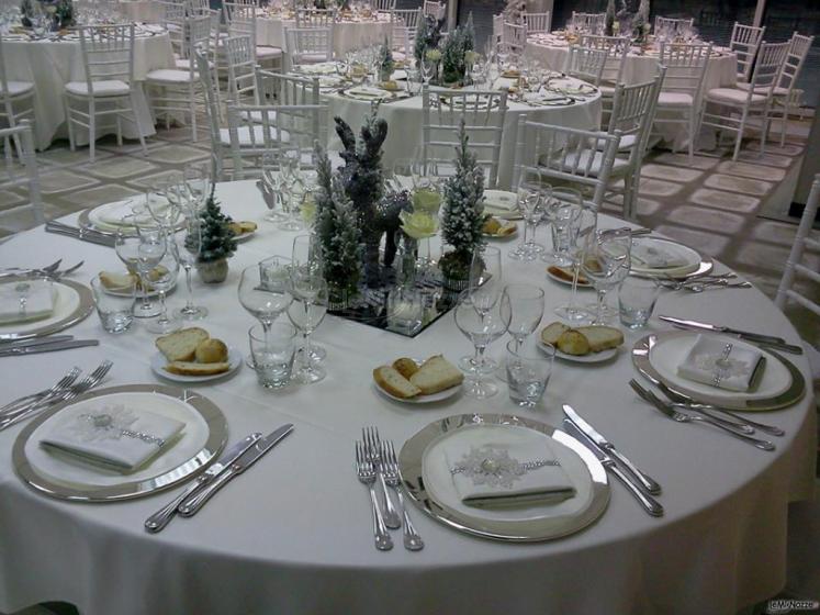 Allestimento cena di Gala