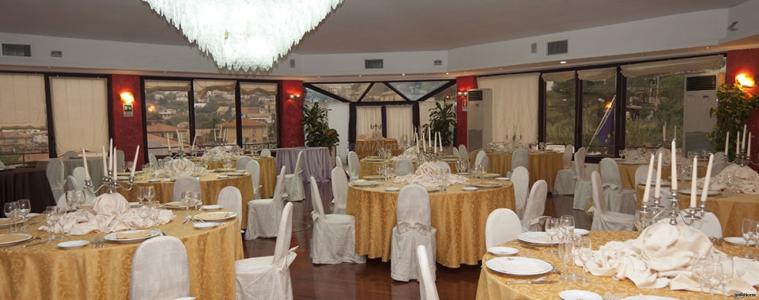 Sala ricevimenti matrimoni dell'Hotel Guglielmo II