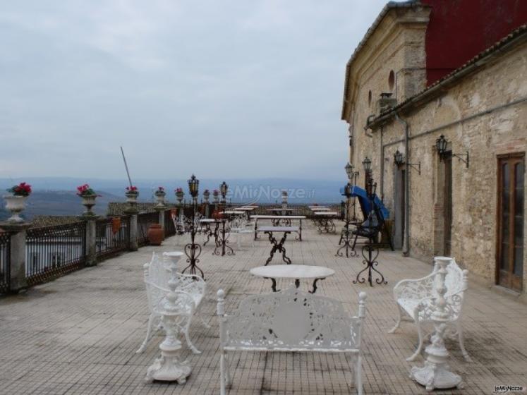 Palazzo Baronale Tozzi - Terrazza per banchetti nuziali