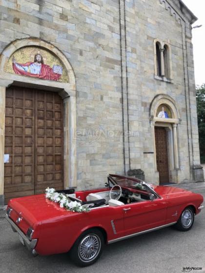 Noleggio Mustang Cabrio - L'auto per il matrimonio a Reggio Emilia