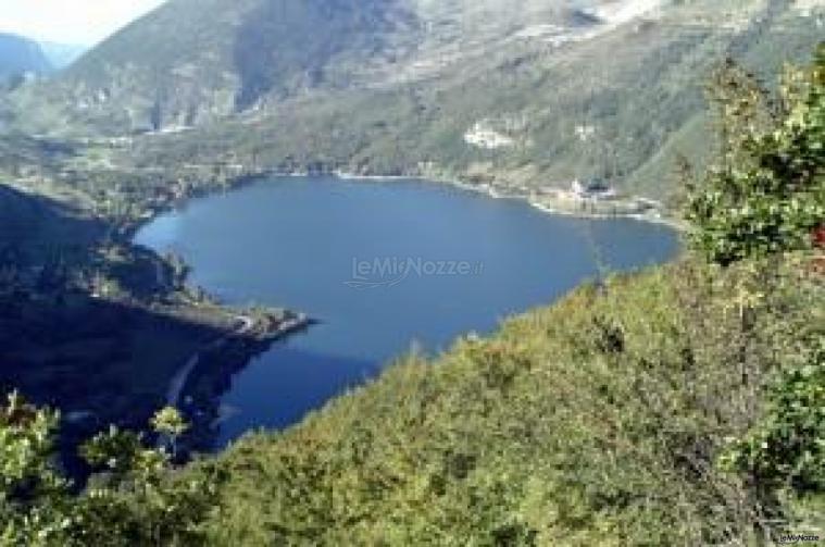 Vista del Lago di Scanno