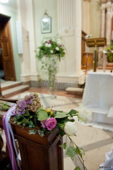 Fiori per la cerimonia di matrimonio