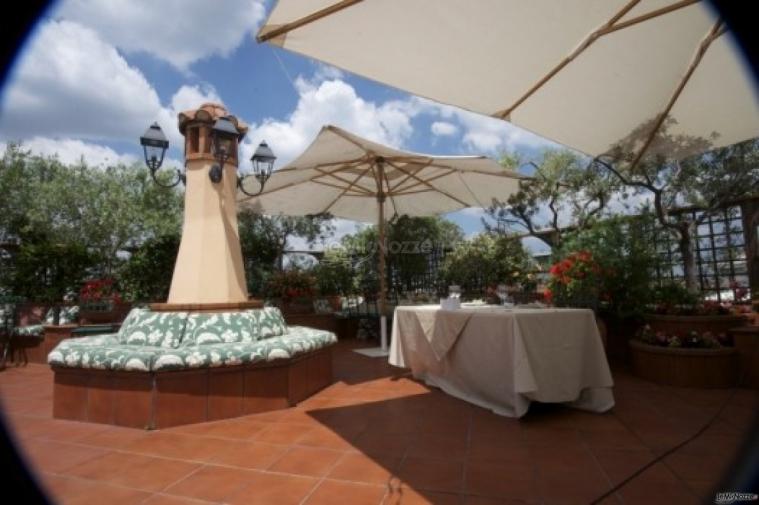 Roof Garden a Roma per il ricevimento di matrimonio