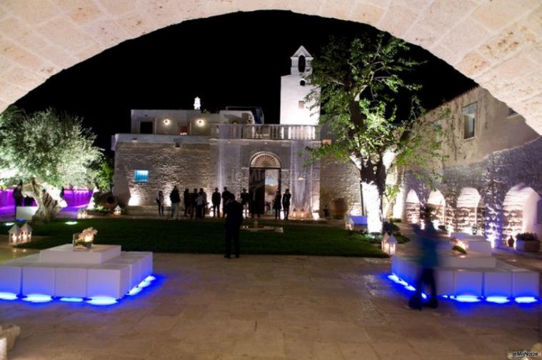 Cortile interno di Masseria San Felice a Bisceglie