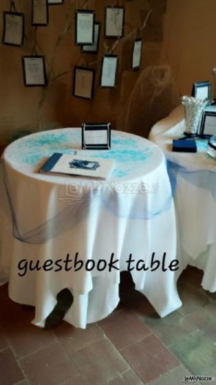 Le Chicce di Mamma Vale - Tavolo con guestbook