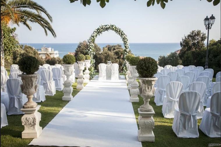 Cerimonia di matrimonio vista  mare