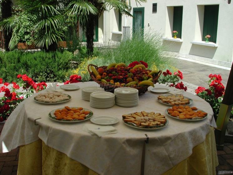 Buffet di matrimonio