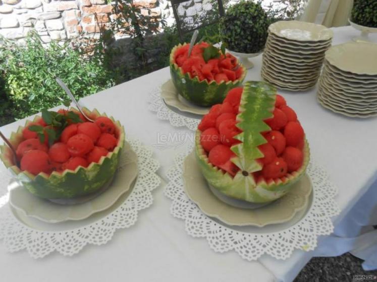 La frutta servita in modo originale e simpatico