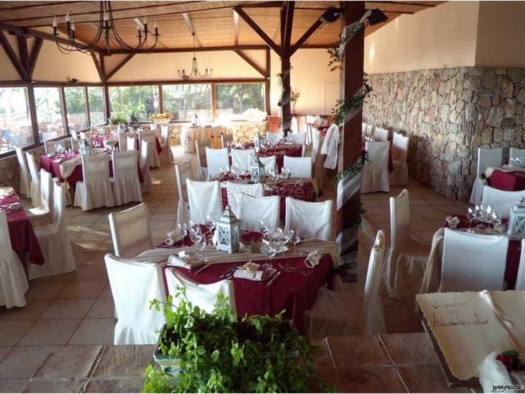 Hotel Villaggio Torre San Vito - Sala allestita per ricevimento