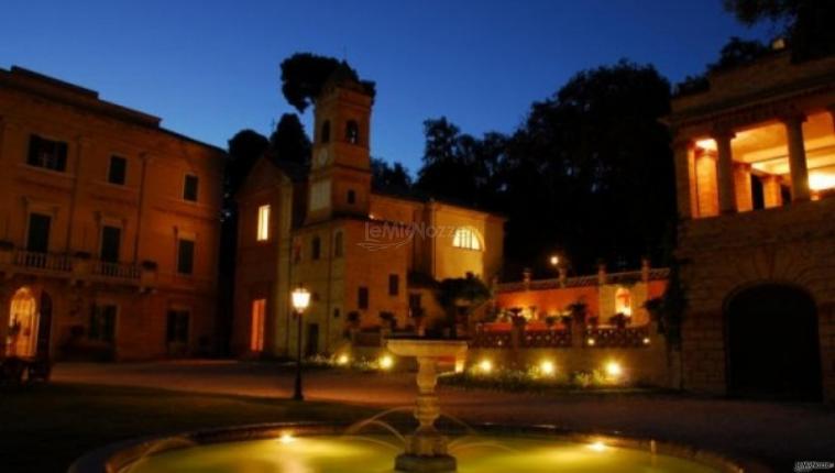 Villa Vinci Boccabianca di notte