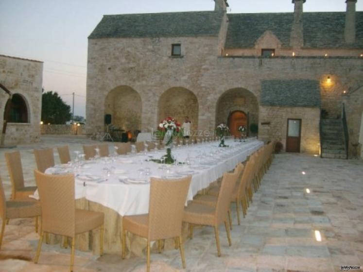 Masseria Bonelli - Allestimento per ricevimenti di matrimonio all'aperto