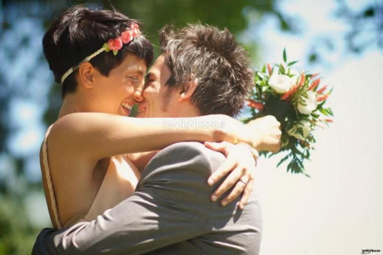 Il bacio degli sposi - Landini e Spadoni