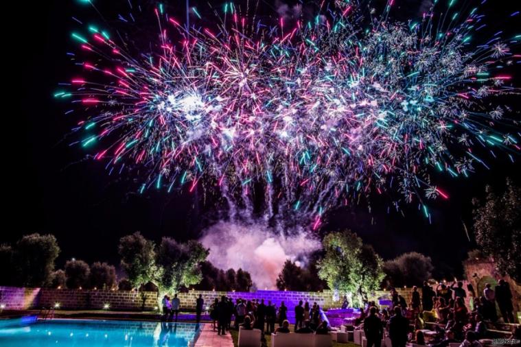 Masseria Montalbano - Fuochi d'artificio per gli sposi