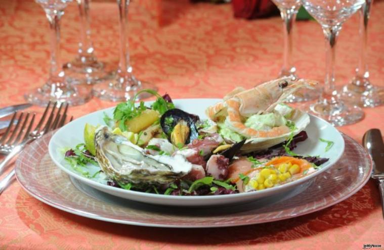 Menu di pesce al matrimonio