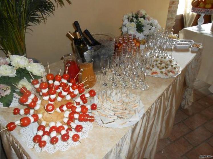 L'aperitivo dai prodotti genuini dell'Agriturismo La Moffelona