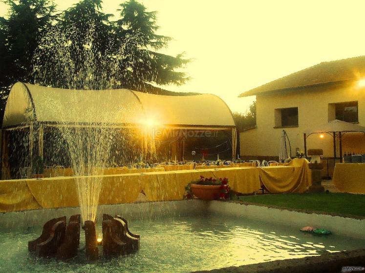 La fontana de il Borgo degli Abeti