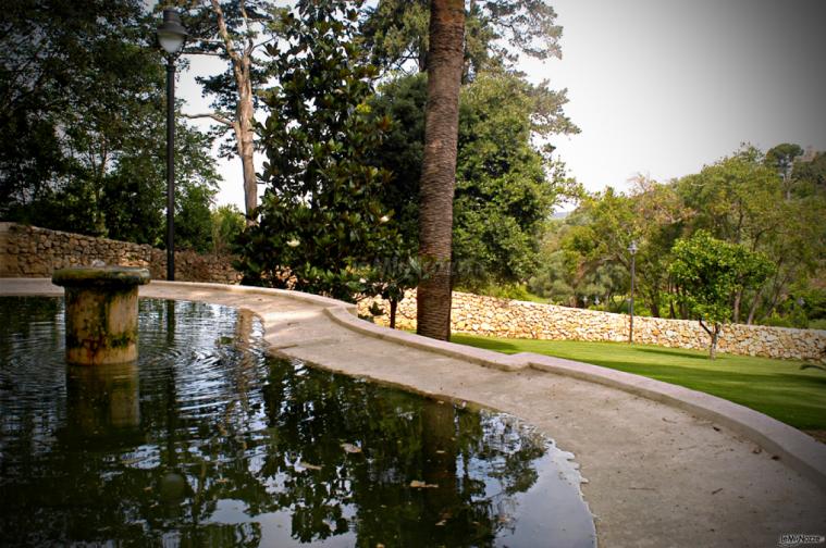 fontana in giardino