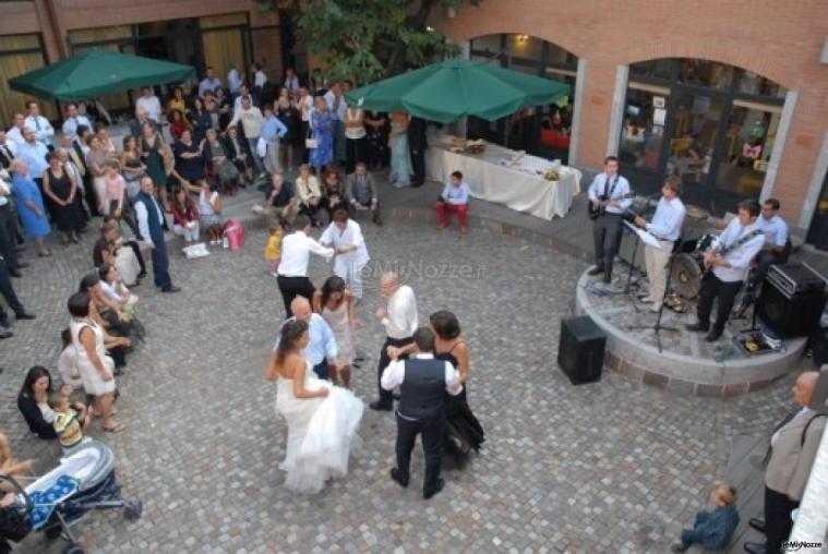 Ristorante l'Antica Posta - Sposi alla festa di matrimonio