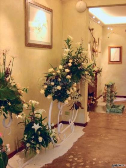 Fiori per la festa di matrimonio