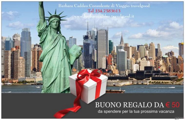 Buono viaggio da € 50  - Barbara Caddeo Consulente di Viaggio