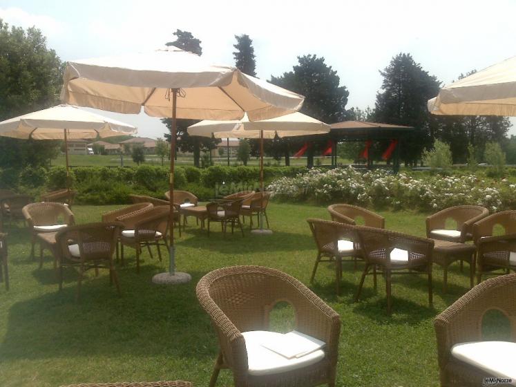 Zona relax per sposi e invitati