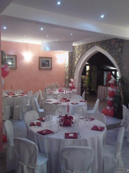 Castello Blasche: Sala in rosso