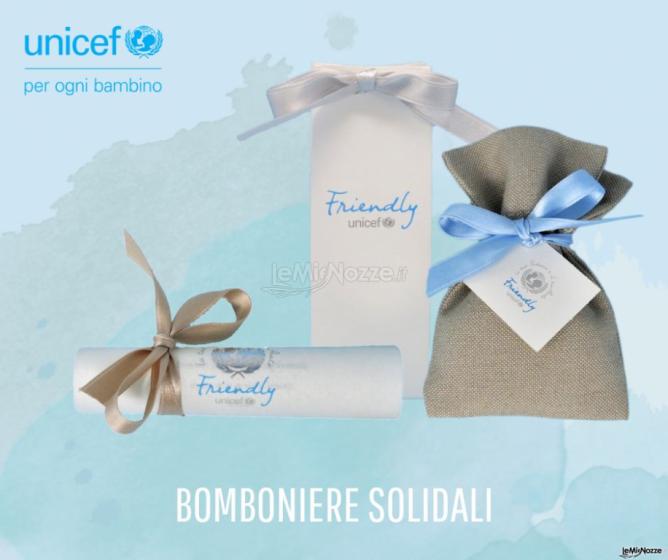 UNICEF Bomboniere solidali - La linea Friendly