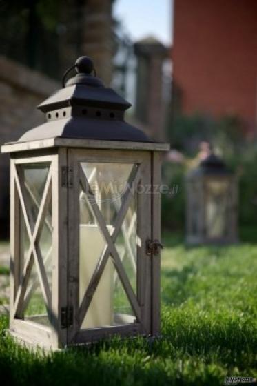 Giardino della tenuta per il matrimonio