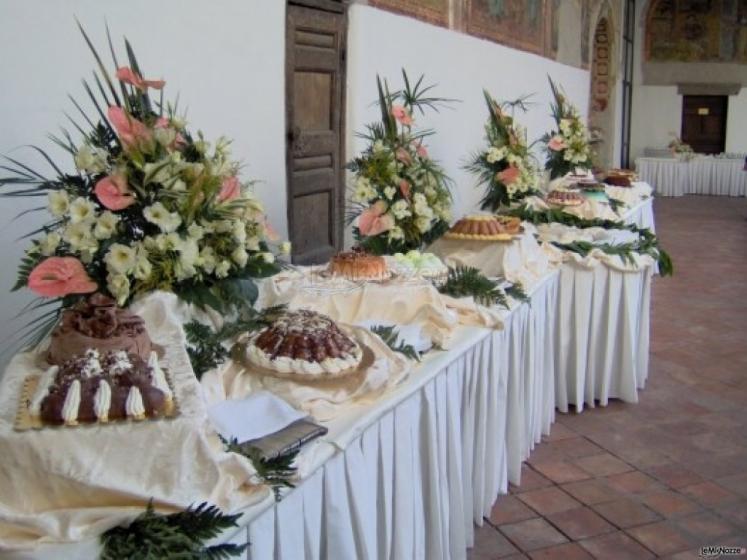 Catering per il ricevimento di matrimonio