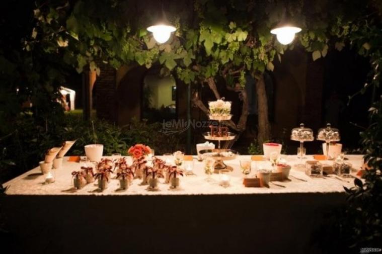 Candy bar del matrimonio