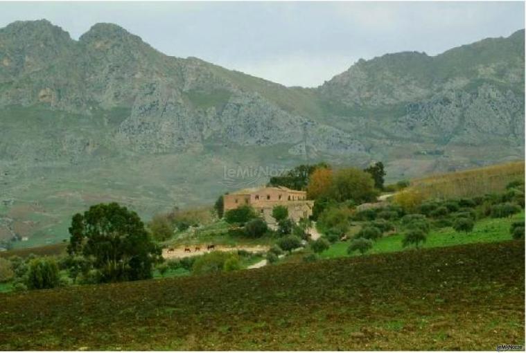 Il complesso dell'Antica Masseria Baglio di Salvo