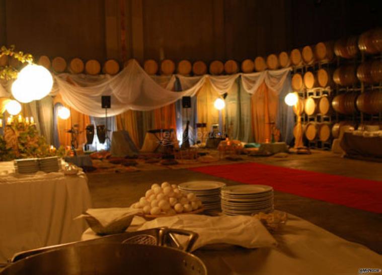 Matrimonio dall'atmosfera suggestiva all'Osteria Calatrasi