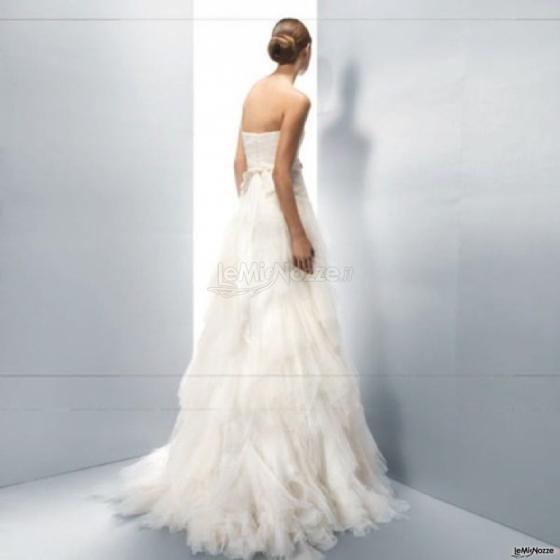 Abito da sposa con gonna in tulle