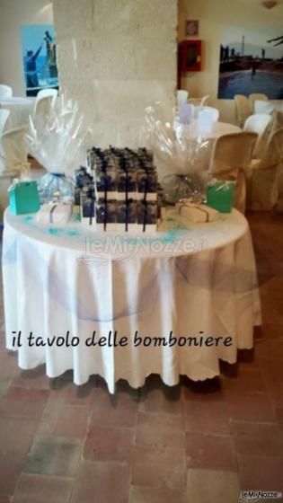 Le Chicce di Mamma Vale - Allestimento tavolo bomboniere