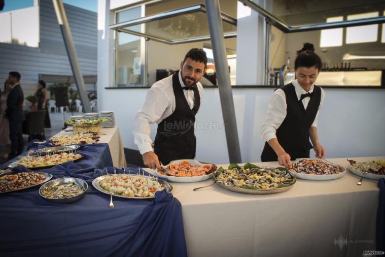 Il Capanno - Il tavolo del buffet