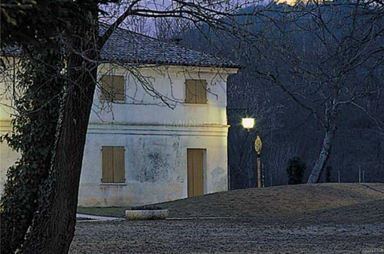 la villa al tramonto