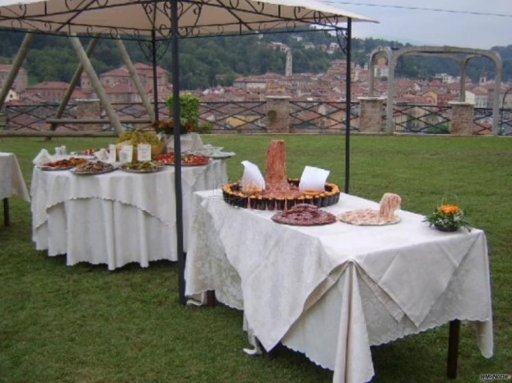 Buffet di matrimonio