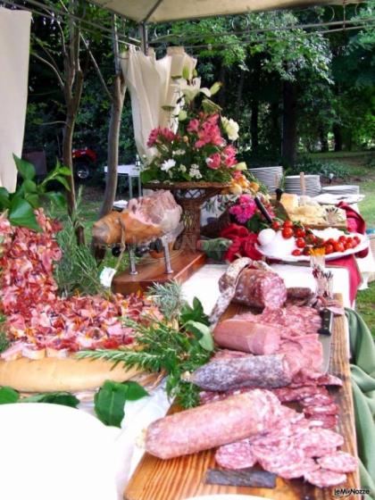 Villa Taticchi - Il buffet del rinfresco