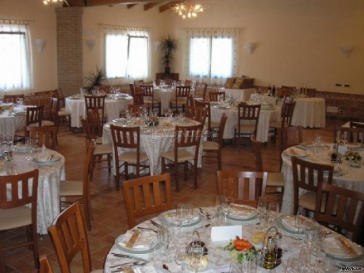 Sala per il ricevimento di matrimonio