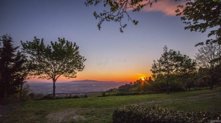 Tramonto in Toscana - Villa Bonadea