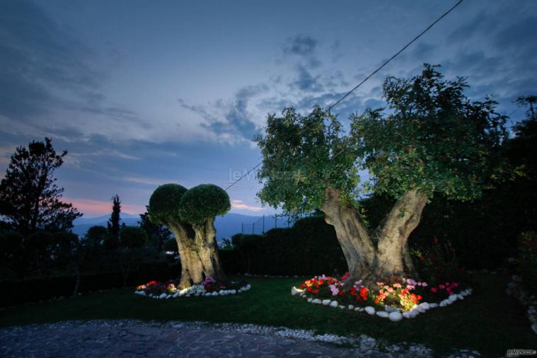 Villa Gloria Ristorante conferisce un'atmosfera suggestiva al ricevimento di matrimonio