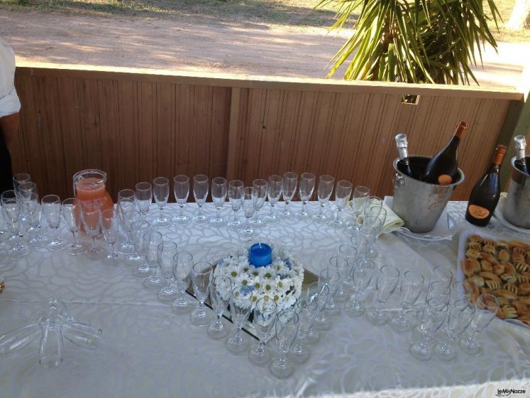 Preparazione aperitivo - Valle della Luna