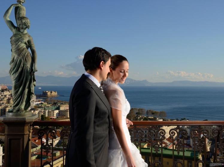 Grand Hotel Parker's - Gli sposi sulla terrazza