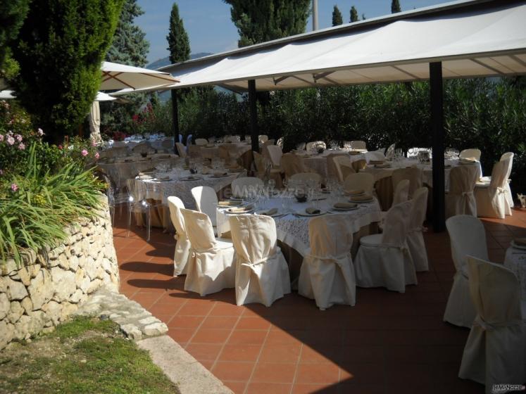 Matrimonio sotto il gazebo