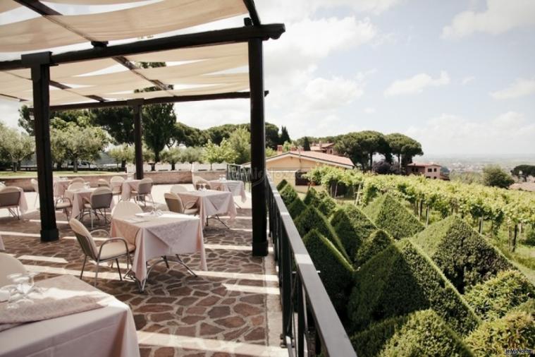 Terrazza panoramica dove allestire il matrimonio