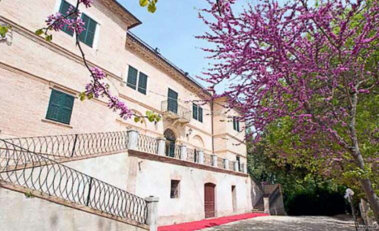 Facciata della villa per il matrimonio - Villa Lauri