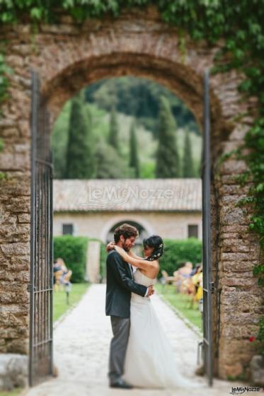 ingresso dal giardino dell'Abbazia San Pietro in Valle