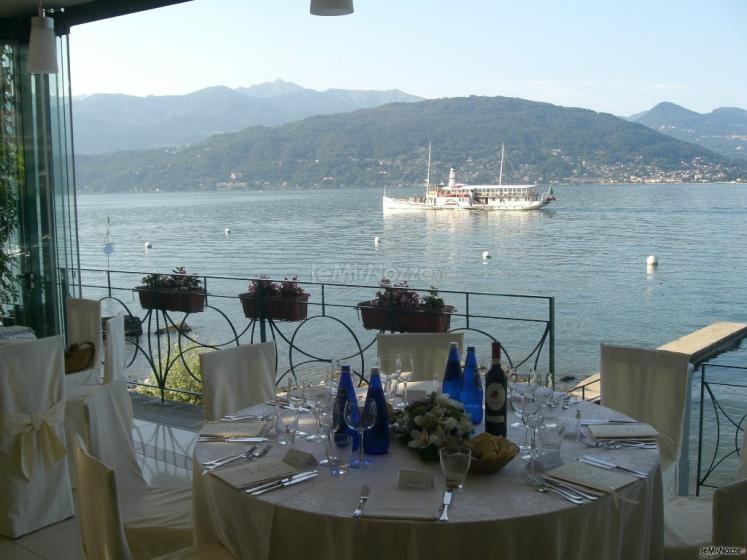 Sala vista lago Maggiore - Albergo Ristorante Belvedere