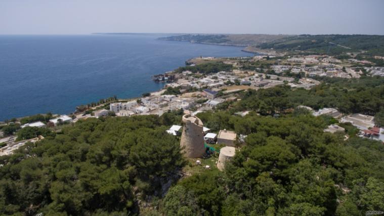 Cala dei Balcani - Il panorama di Santa Cesarea Terme